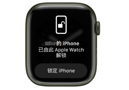 浚县苹果手机维修分享用 AppleWatch 解锁配备面容 ID 的 iPhone方法 