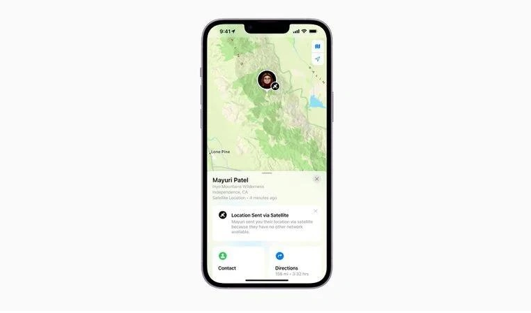 浚县苹果14维修分享iPhone14系列中 FindMy功能通过卫星分享位置方法教程 