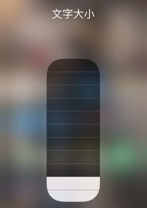 浚县苹果手机维修分享小技巧：在 iPhone 控制中心快速调节字体大小 